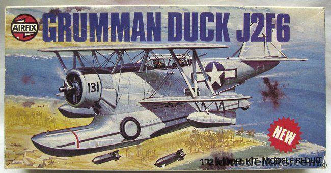 Airfix 1/72 J2F-6 Grumman Duck - (J2F6), 03031-3 plastic model kit